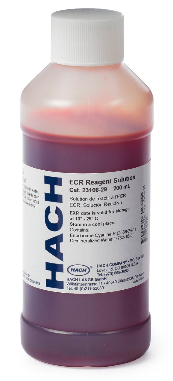 ECR, roztok reagencie, hliník v solném roztoku, 200 mL