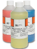 Souprava roztoků pufru, barevně značeno, pH 4,01, pH 7,00 a&nbsp;pH 10,01, 500&nbsp;mL