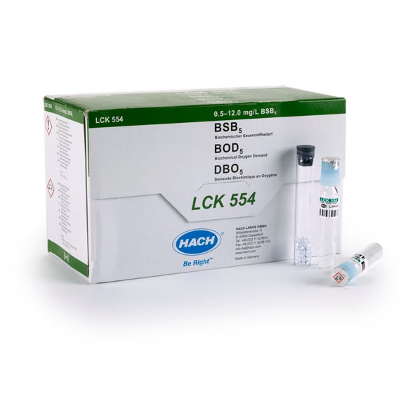 Kyvetový test pre BSK5, 0,5 - 12,0 mg/l O2