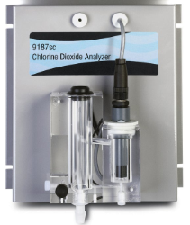 9187 sc Ampérometrický analyzátor oxidu chloričitého