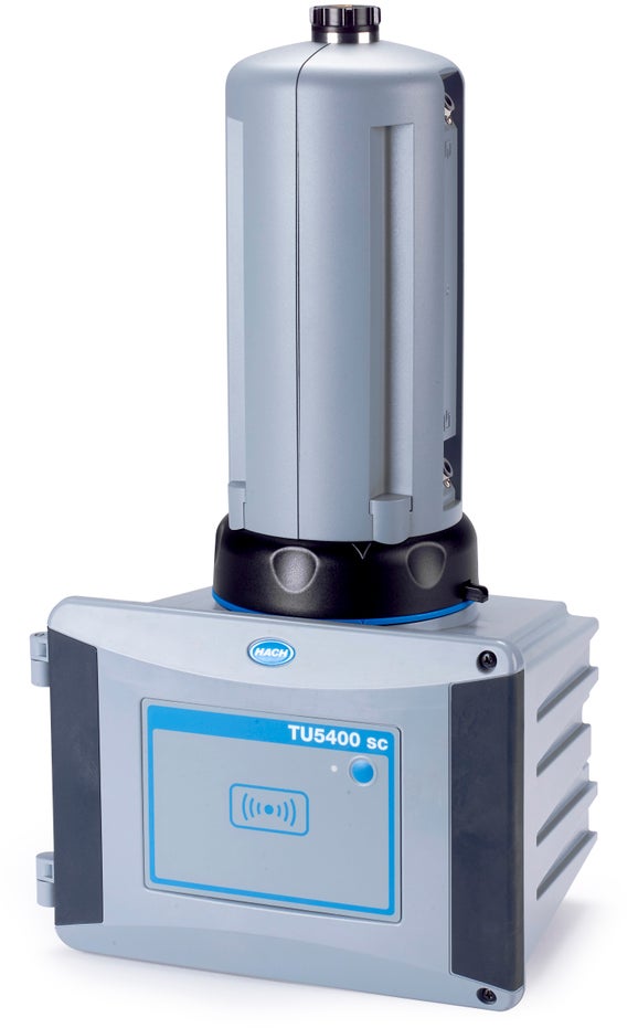 TU5400sc mimoriadne presný nízkorozsahový laserový turbidimeter s prietokomerom, automatickým čistením a kontrolou systému, verzia EPA