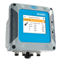 SC4500 kontrolér, Prognosys, Modbus RS, 1 analogová sonda pH/ORP pro ultračistou vodu, 1 analogová sonda vodivosti pro ultračistou vodu, 100 - 240 VAC, bez napájecího kabelu