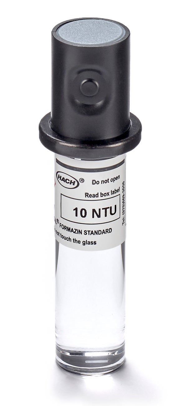 Verifikačná fľaštička Stablcal, 10 NTU, bez RFID, pre laserové turbidimetre TU5200, TU5300sc a TU5400sc