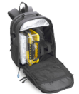 Batoh na prenosné prístroje, malý, nylon, s kufríky