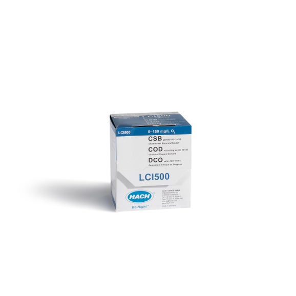 Kyvetový test CHSK - ISO 15705, 0 - 150 mg/l O2