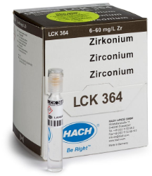 Kyvetový test na zirkón, 6 - 60 mg/L Zr