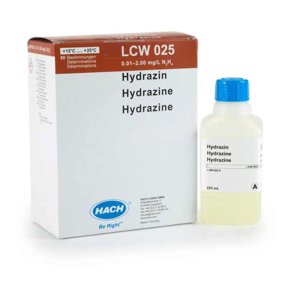 Reagenčná súprava na stanovenie hydrazínu, 0,01 - 2,0 mg/l N2H4