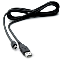 Standardní kabel USB s konektorem mini-USB